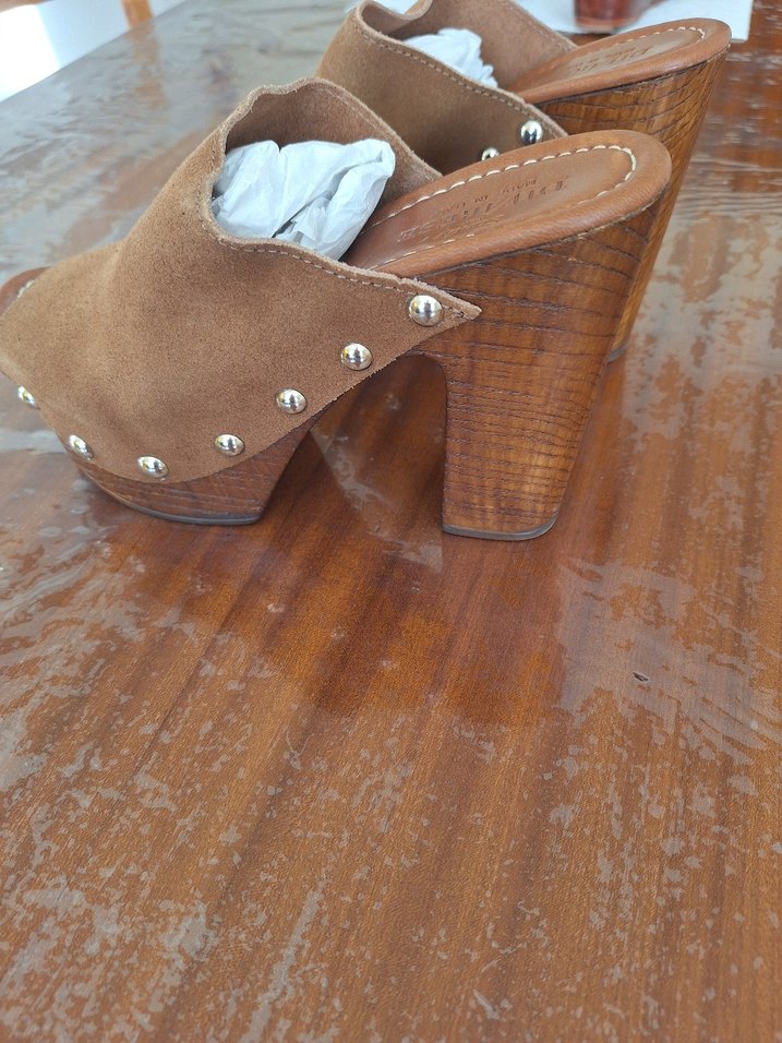 Divarese marka, 37 no. Italyan uretimi.Süet Platform. - Görsel 3