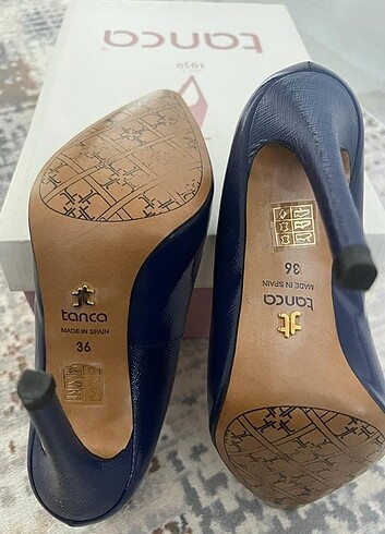 36 Beden Kemal Tanca Lacivert Stiletto