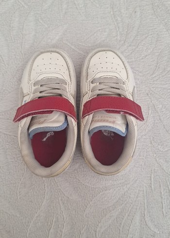 Puma Ünisex Çocuk Beyaz Spor Ayakkabı - Görsel 5