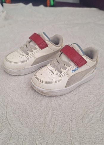 Puma Ünisex Çocuk Beyaz Spor Ayakkabı - Görsel 3