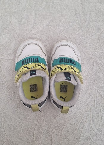 Renkli Baskılı puma Erkek Çocuk Spor Ayakkabı - Görsel 3