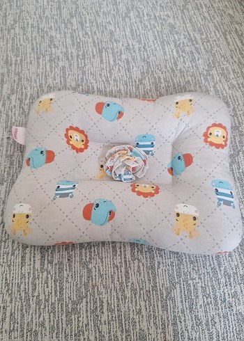 Gri Desenli Çocuk emzirme Yastığı - Görsel 4