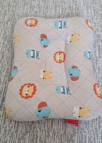 Gri Desenli Çocuk emzirme Yastığı - Görsel 5