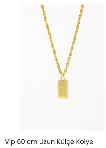 Accessorize Altın Renkli Zincir Detaylı Deniz Charm Kolye