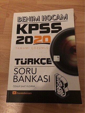 Kpss benim hocam türkçe soru bankası öznur saat yıldırım