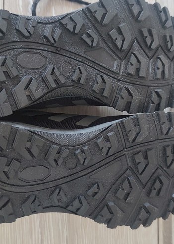 Erkek Siyah Bağcıklı Spor Outdoor Ayakkabı - Görsel 5