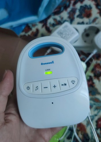 Mavi Beyaz Bebek Ses Monitörü - Görsel 5