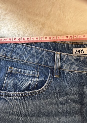 Düğmeli Gri erkek Denim Pantolon - Görsel 2