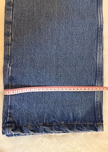 Düğmeli Gri erkek Denim Pantolon - Görsel 4