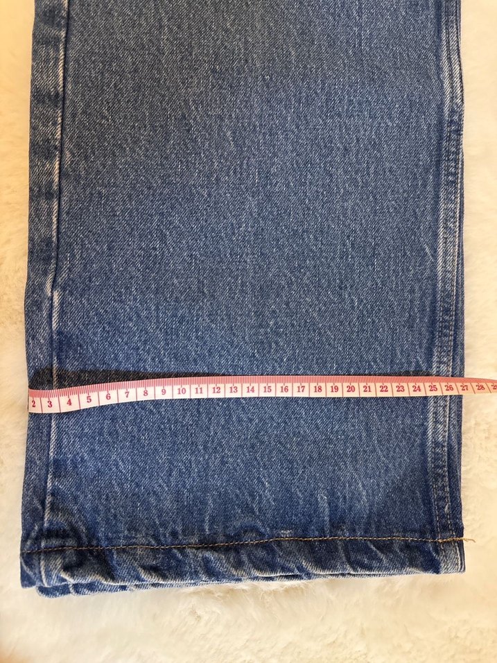 Düğmeli Gri erkek Denim Pantolon - Görsel 4