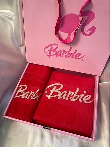 BARBİE HAVLU SETİ
