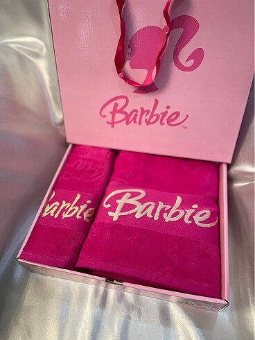 Beden BARBİE HAVLU SETİ