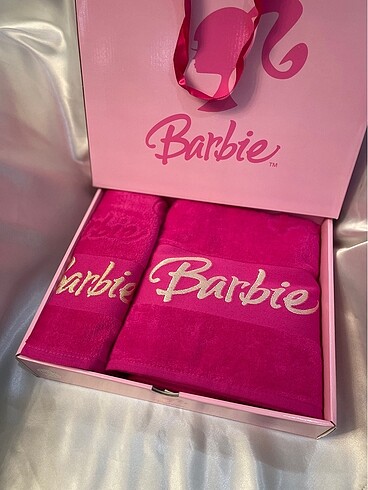 BARBİE HAVLU SETİ