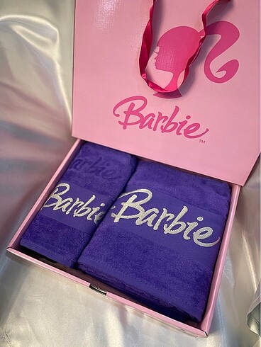 BARBİE HAVLU SETİ