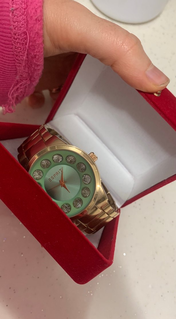 Parlak Yeşil ESPRİT Kadın Saati - Görsel 5