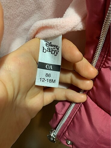 C&A disney kışlık kız bebek mont - Görsel 4