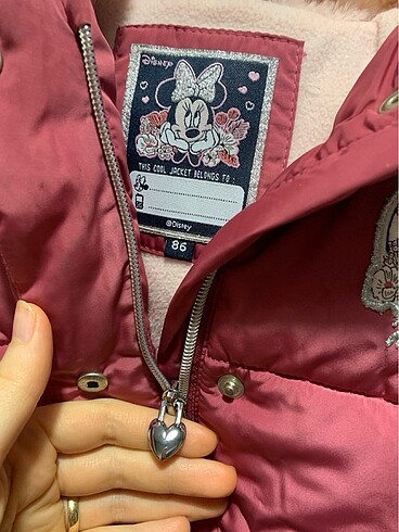 C&A disney kışlık kız bebek mont - Görsel 2