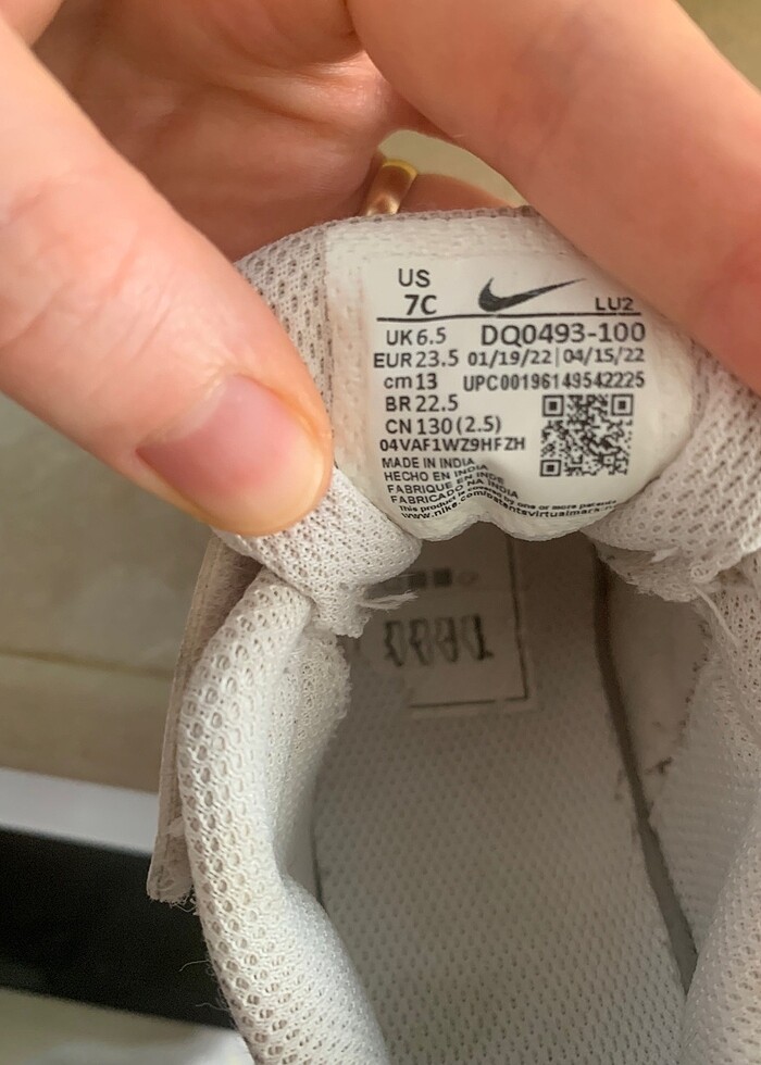 Kız bebek spor ayakkabı - Görsel 4