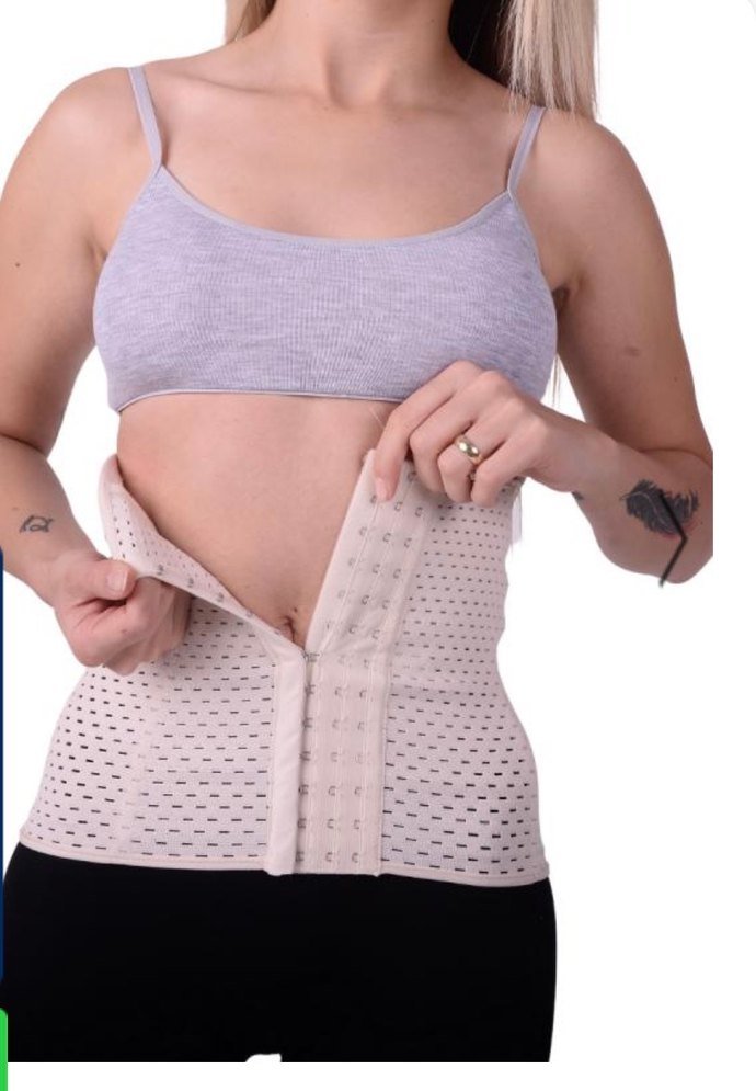 Bej Göbek ve Bel Bölgesi Toparlayıcı Korse - Görsel 3