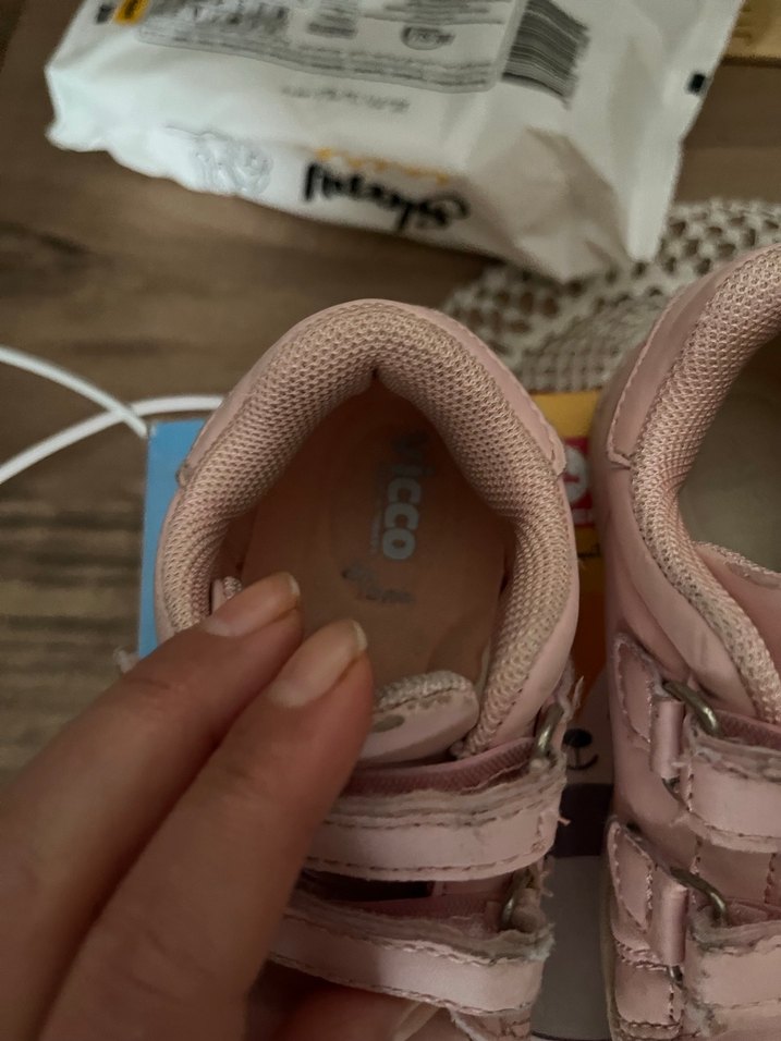 Beyaz ve pembe  Çocuk Spor Ayakkabı - Görsel 5