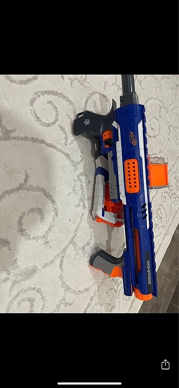Beden Nerf elite rampage XD dart tabanca