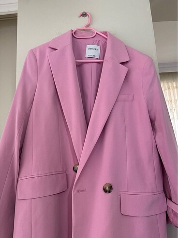 xs Beden pembe Renk Blazer ceket