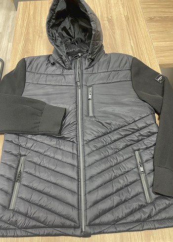 Hugo boss Kapüşonlu Fermuarlı Erkek Mont