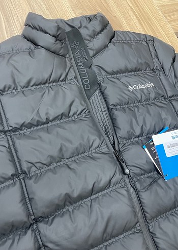 m Beden Columbia Siyah Fermuarlı Erkek Mont