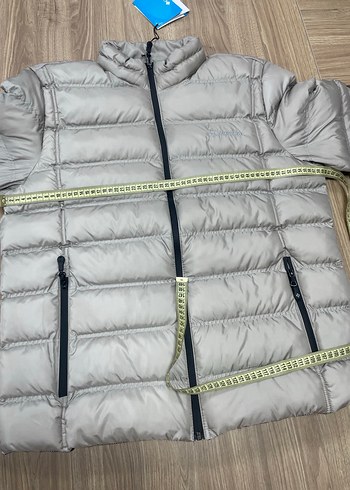 xl Beden ten rengi Renk Columbia taş rengi Fermuarlı Erkek Mont