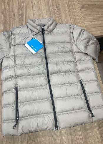 Columbia Taş Rengi Fermuarlı Erkek Mont