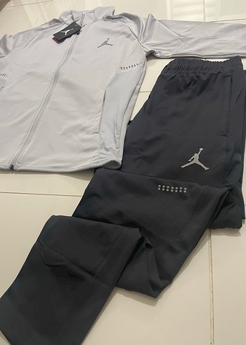 Nike Nike Jordan Gri Fermuarlı Erkek Eşofman Takımı