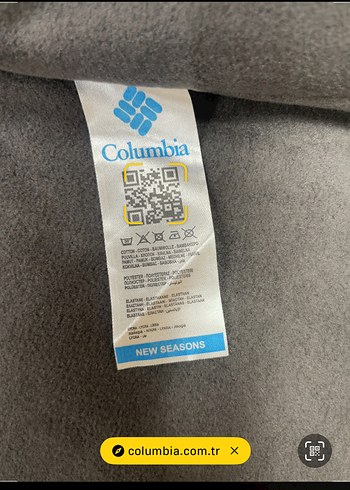 Columbia Turkuaz Kapüşonlu Rüzgarlık Mont - Görsel 5