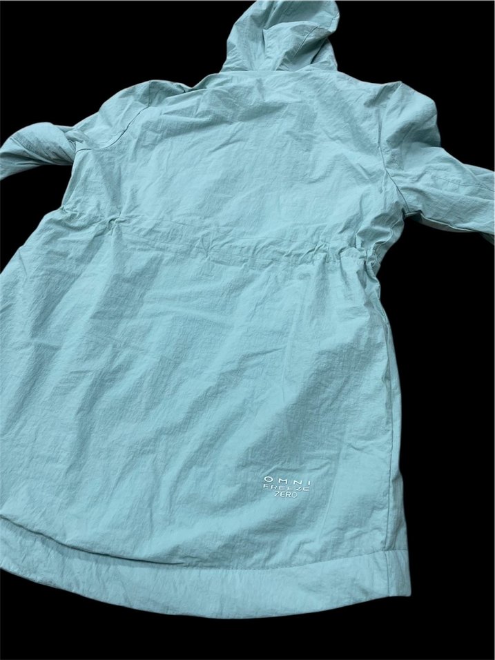 Columbia Turkuaz Kapüşonlu Rüzgarlık Mont - Görsel 4