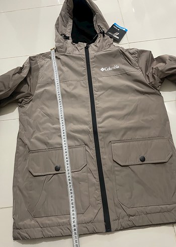 Columbia Açık Kahve Fermuarlı Erkek Yağmurluk - Görsel 7