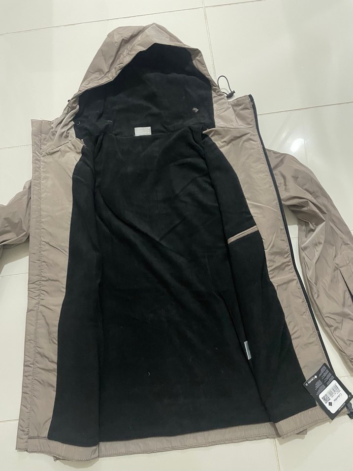 Columbia Açık Kahve Fermuarlı Erkek Yağmurluk - Görsel 4