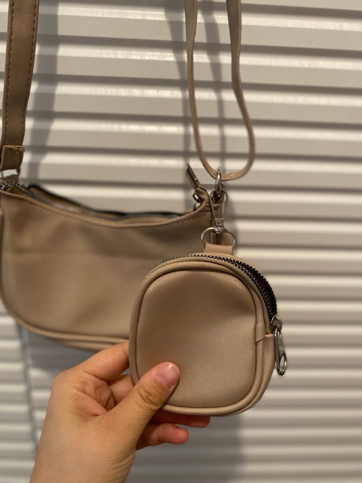Bej  Kadın Omuz Çantası - Görsel 2