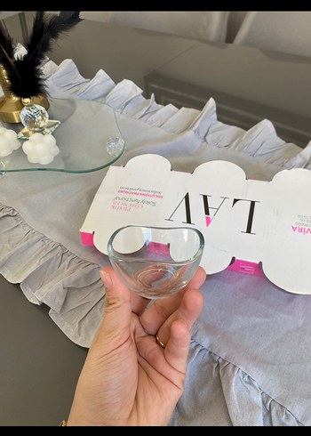 6'lı Küçük Cam Kase Seti - Görsel 2