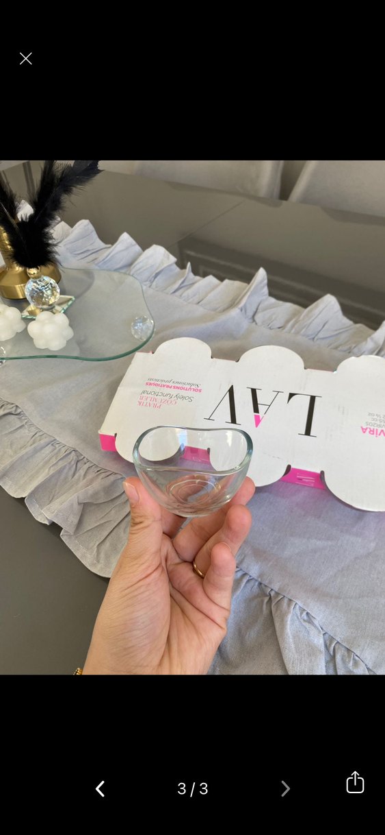 6'lı Küçük Cam Kase Seti - Görsel 2