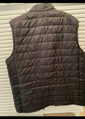 Siyah Fermuarlı Erkek Yelek - Görsel 3