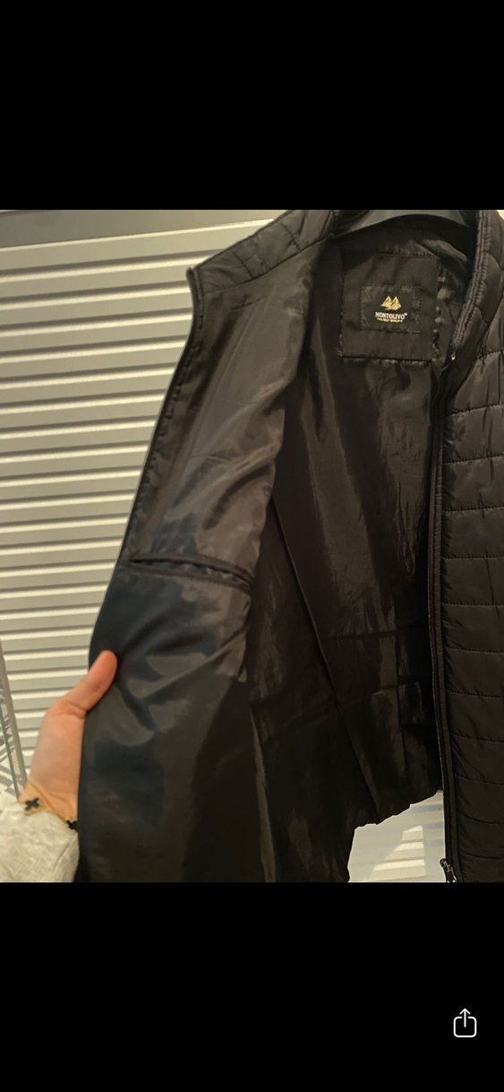 Siyah Fermuarlı Erkek Yelek - Görsel 2