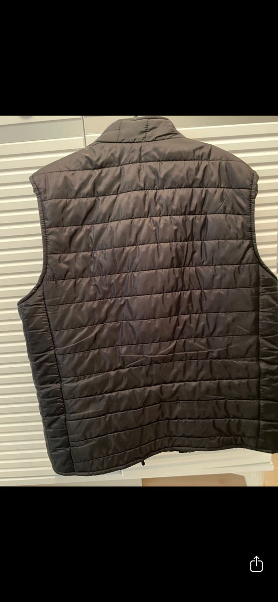 Siyah Fermuarlı Erkek Yelek - Görsel 3