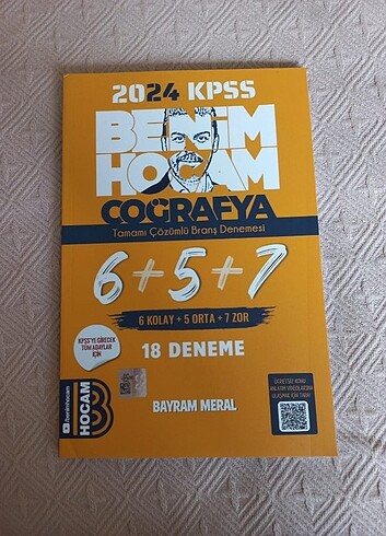 Coğrafya deneme sınavı 