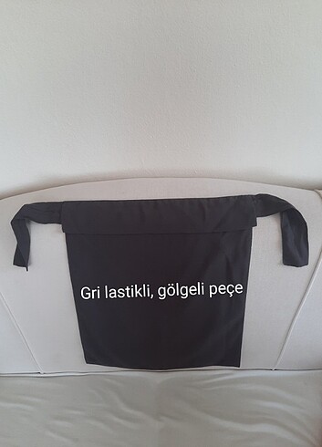 Tek katlı gri peçe
