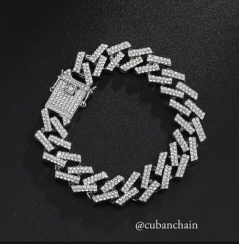 Beden Cuban Chain Kolye Bileklik Set