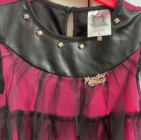 Diğer Monster High Kız çocuk elbise 6 yaş