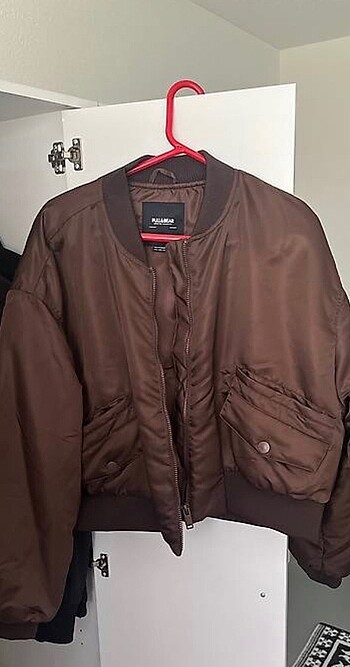 s Beden Pull&Bear Kahverengi Bomber Ceket