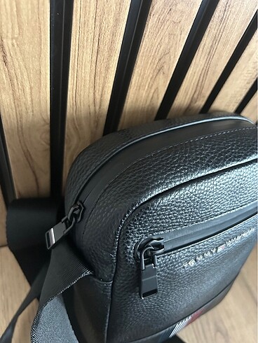 Beden siyah Renk Tommy Hilfiger Erkek Postacı Çantası