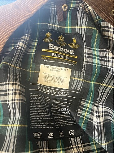 s Beden barbour ceket