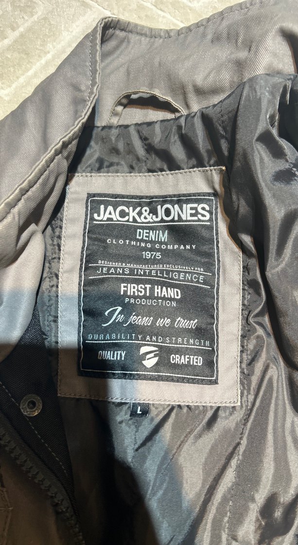 Gri Erkek Günlük Fermuarlı Ceket - Görsel 5