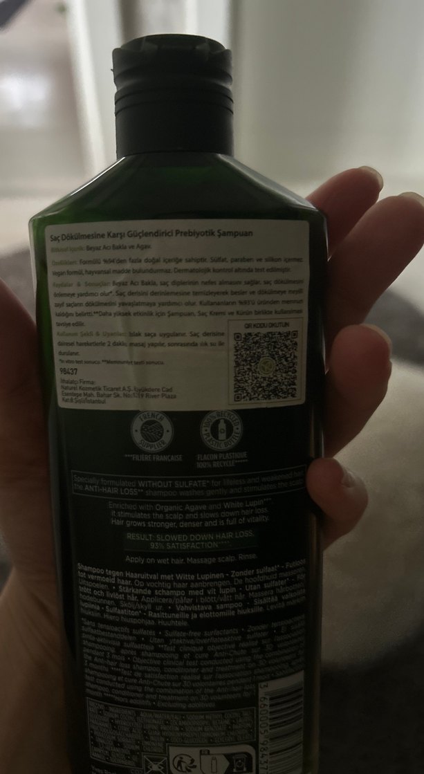 Yves Rocher Sulfatsız Saç Dökülmesine Karşı Güçlendirici Şampuan - Görsel 2